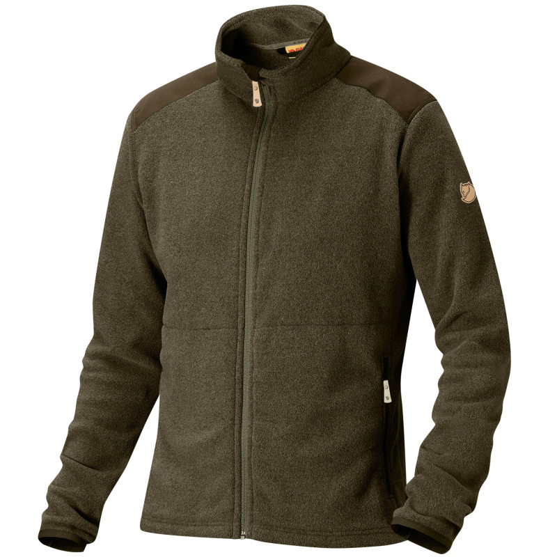 Bunda FR Sten fleece, dark oliv, vel. XL