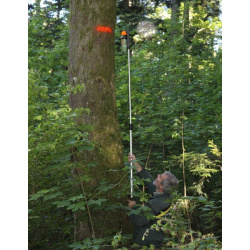 Tyč teleskopická na sprej.barvy 124/215 cm