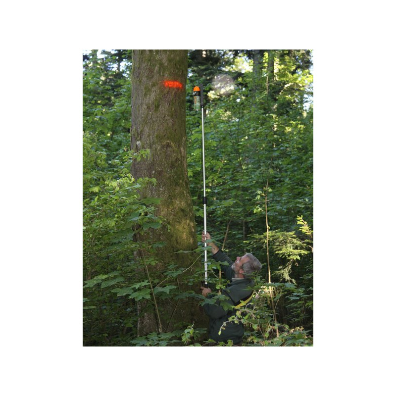 Tyč teleskopická na sprej.barvy 124/215 cm