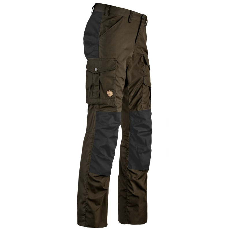 Kalhoty Fjäll Räven Barents PRO, tm.olivové, vel. 54